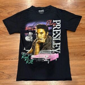 Elvis Presley Black Graphic Tee